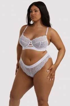 Flash Sale ๐ฅ Hustler Branded Lace White Brief โ๏ธ 25 Hustler Branded Lace White Brief