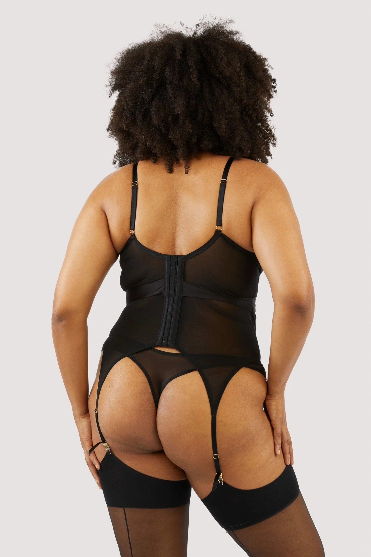 Top 10 ⌛ Hustler Fabrice Black Lace And Mesh Basque New In 🤩 6 Hustler Fabrice Black Lace And Mesh Basque New In
