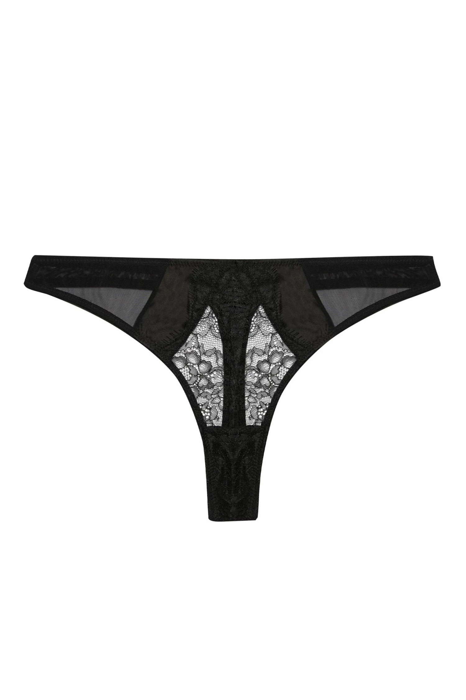 Best Sale โ๏ธ Hustler Fabrice Black Lace And Mesh Thong New In ๐ 5 Hustler Fabrice Black Lace And Mesh Thong New In