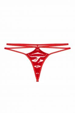 Budget ๐ Hustler Maxine Red PVC Strap And Ring Detail Thong ๐คฉ 13 Hustler Maxine Red PVC Strap And Ring Detail Thong