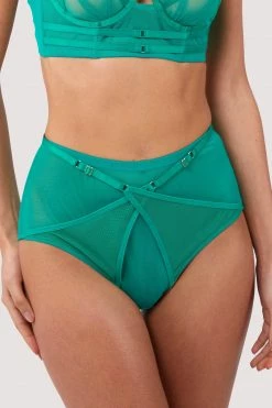 Playful Promises New In Eddie Green Crossover Wrap High Waist Brief
