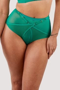 Playful Promises New In Eddie Green Crossover Wrap High Waist Brief