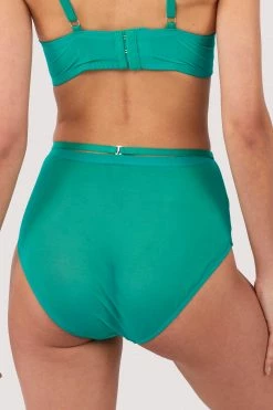 Playful Promises New In Eddie Green Crossover Wrap High Waist Brief