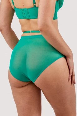 Playful Promises New In Eddie Green Crossover Wrap High Waist Brief