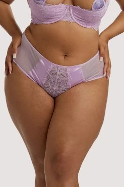 Playful Promises Lila Lilac Highwaist Free Sexy Summer Brief