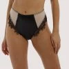 Playful Promises Anaise Black Highwaist Brief Knickers