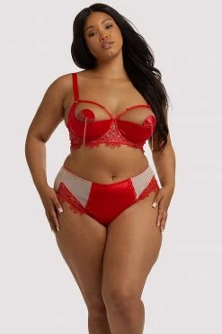 New โจ Playful Promises New In Anaise Red Highwaist Brief ๐ 27 Playful Promises New In Anaise Red Highwaist Brief