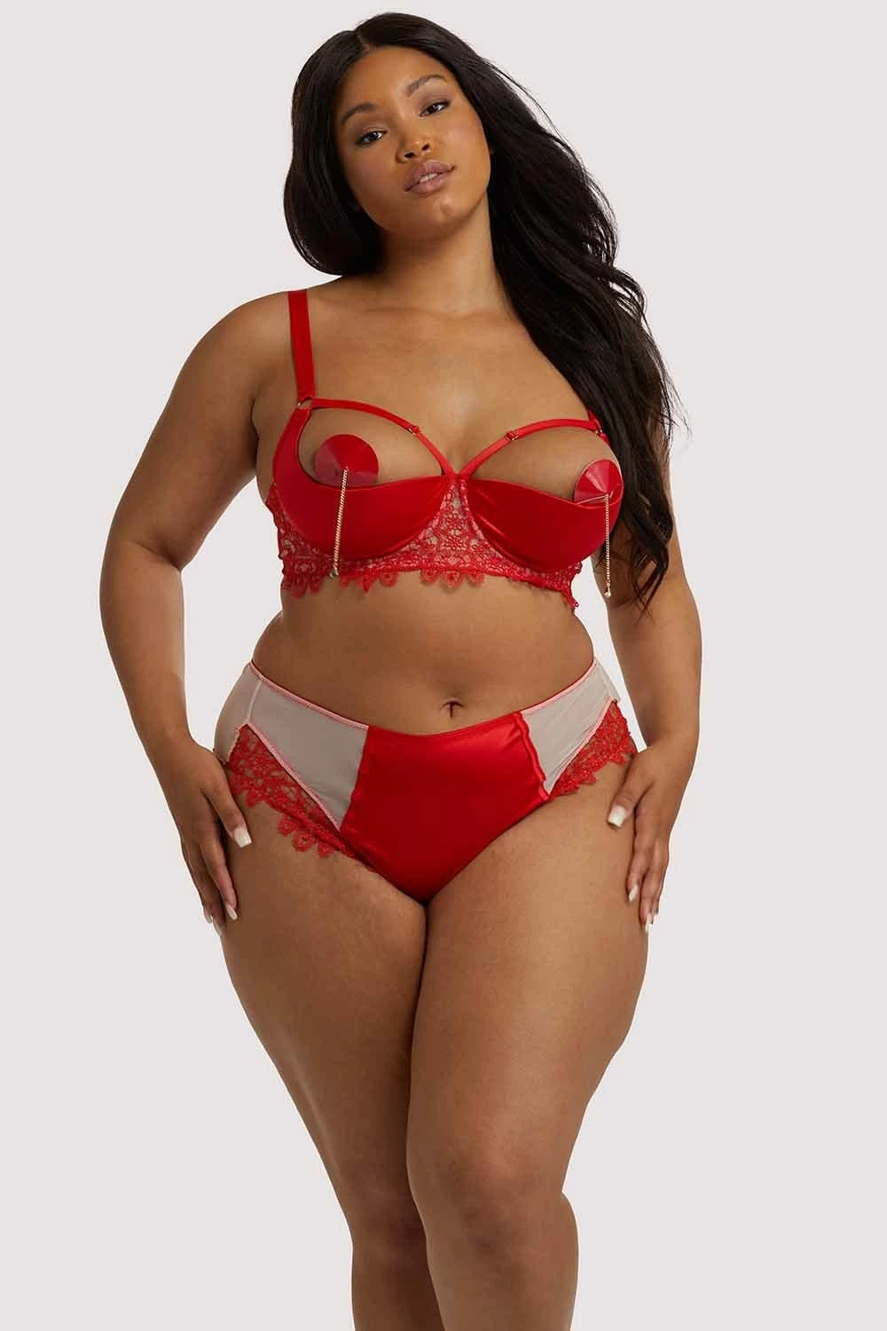 New โจ Playful Promises New In Anaise Red Highwaist Brief ๐ 12 Playful Promises New In Anaise Red Highwaist Brief