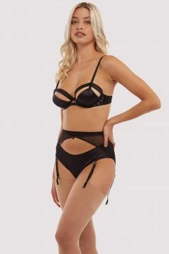 Buy ❤️ Playful Promises Knickers Charlie Black Cut-out Highwaist ⭐ 11 Playful Promises Knickers Charlie Black Cut-out Highwaist