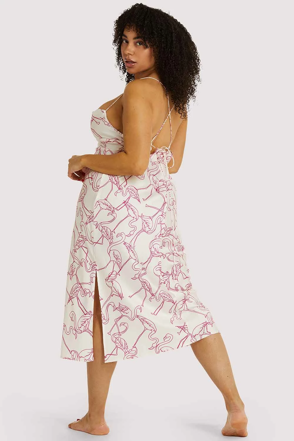 Coupon ❤️ Kilo Brava Nightwear Pink Flamingo 👗 Dress ❤️ 6 Kilo Brava Nightwear Pink Flamingo Dress