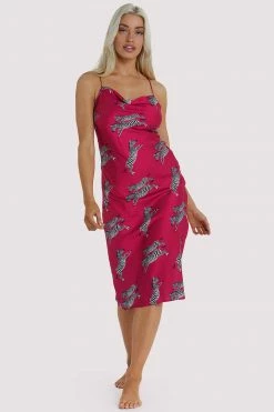 Flash Sale 😍 Kilo Brava Nightwear Hot Pink Zebra 👗 Dress ✨ 8 Kilo Brava Nightwear Hot Pink Zebra Dress