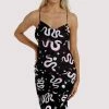 Kilo Brava Black Moon Snake Dress Nightwear