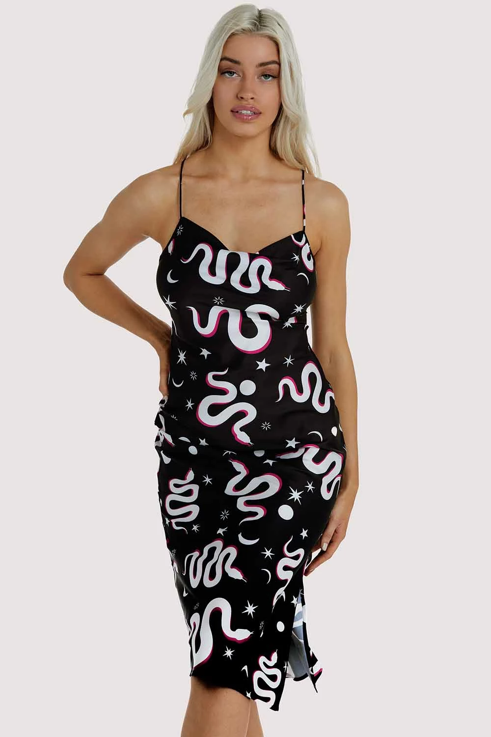 Discount 🥰 Kilo Brava Black Moon Snake 👗 Dress Nightwear 🥰 1 Kilo Brava Black Moon Snake Dress Nightwear