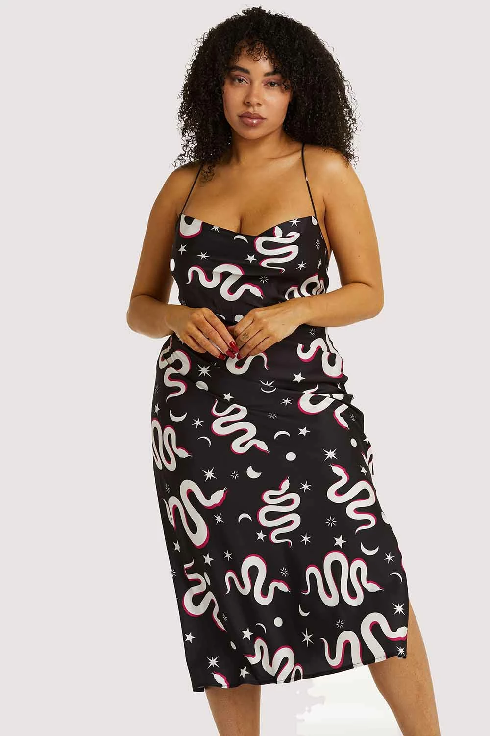 Discount 🥰 Kilo Brava Black Moon Snake 👗 Dress Nightwear 🥰 2 Kilo Brava Black Moon Snake Dress Nightwear