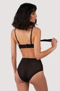 Buy ๐ Kiss Me Deadly Yva Black Bow Front Bra ๐ฏ 14 Kiss Me Deadly Yva Black Bow Front Bra