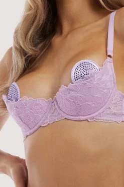Playful Promises New In Accessories Lila Lilac Diamante Pasties