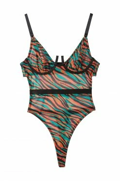 Regalia Bodies Binx Zebra Print Body