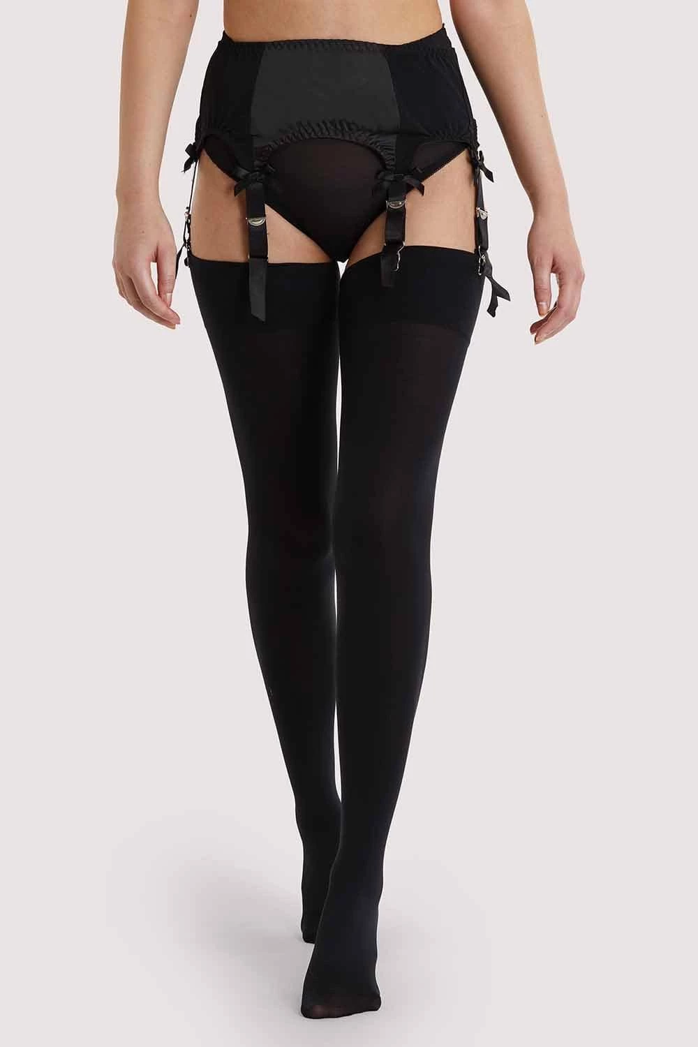 Best Sale ๐ Playful Promises Hosiery Fringe Stockings Black US 4 - 18 ๐คฉ 2 Playful Promises Hosiery Fringe Stockings Black US 4 - 18