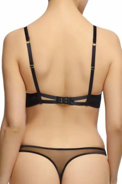 Dita Von Teese Lingerie Nocturnelle Black Plunge Bra New In Bras