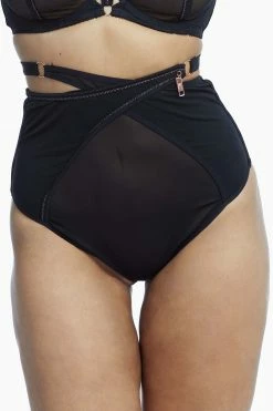 Scantilly By Curvy Kate Unzipped High Waist Brief