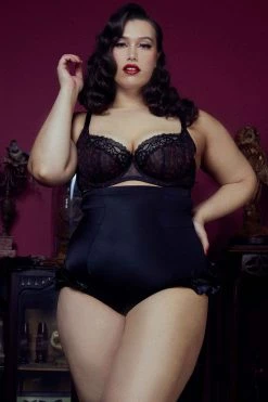 Outlet ✔️ Kiss Me Deadly Knickers Retro Classics Rufflebutt High Waist Knicker 🤩 12 Kiss Me Deadly Knickers Retro Classics Rufflebutt High Waist Knicker