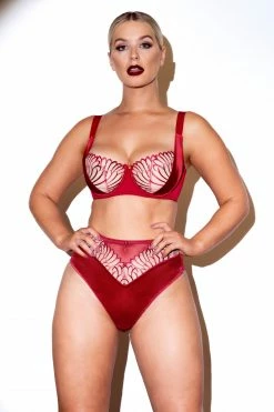 Buy ✔️ Scantilly By Curvy Kate Fallen Angel Red Balcony Bra Bras 👍 14 Scantilly By Curvy Kate Fallen Angel Red Balcony Bra Bras