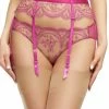 Dita Von Teese Lingerie Severine Rubine Suspender New In