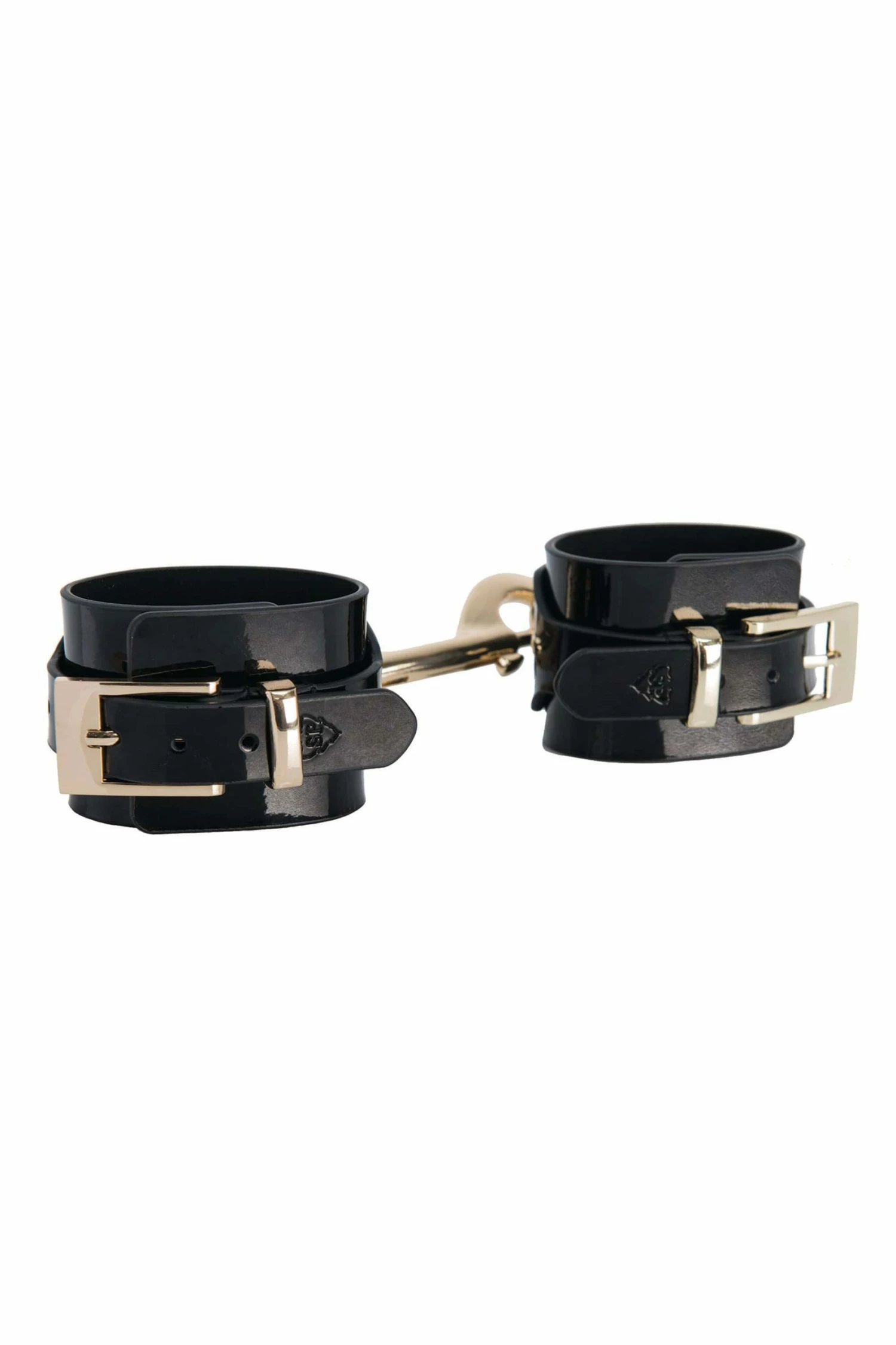 Deals 🤩 Soft Paris Dahlia Patent Leather Handcuffs 🔥 2 Soft Paris Dahlia Patent Leather Handcuffs