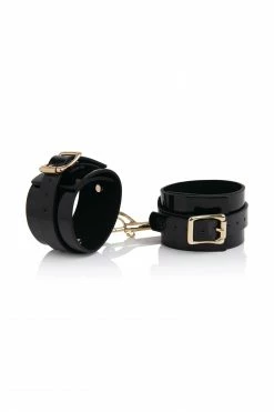 Soft Paris Dahlia Patent Leather Ankle Cuffs