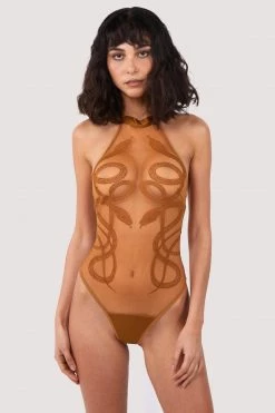 Cheapest ⌛ Thistle And Spire Medusa Liquid Gold Bodysuit ❤️ 8 Thistle And Spire Medusa Liquid Gold Bodysuit