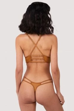 Thistle And Spire Medusa Liquid Gold Thong New In