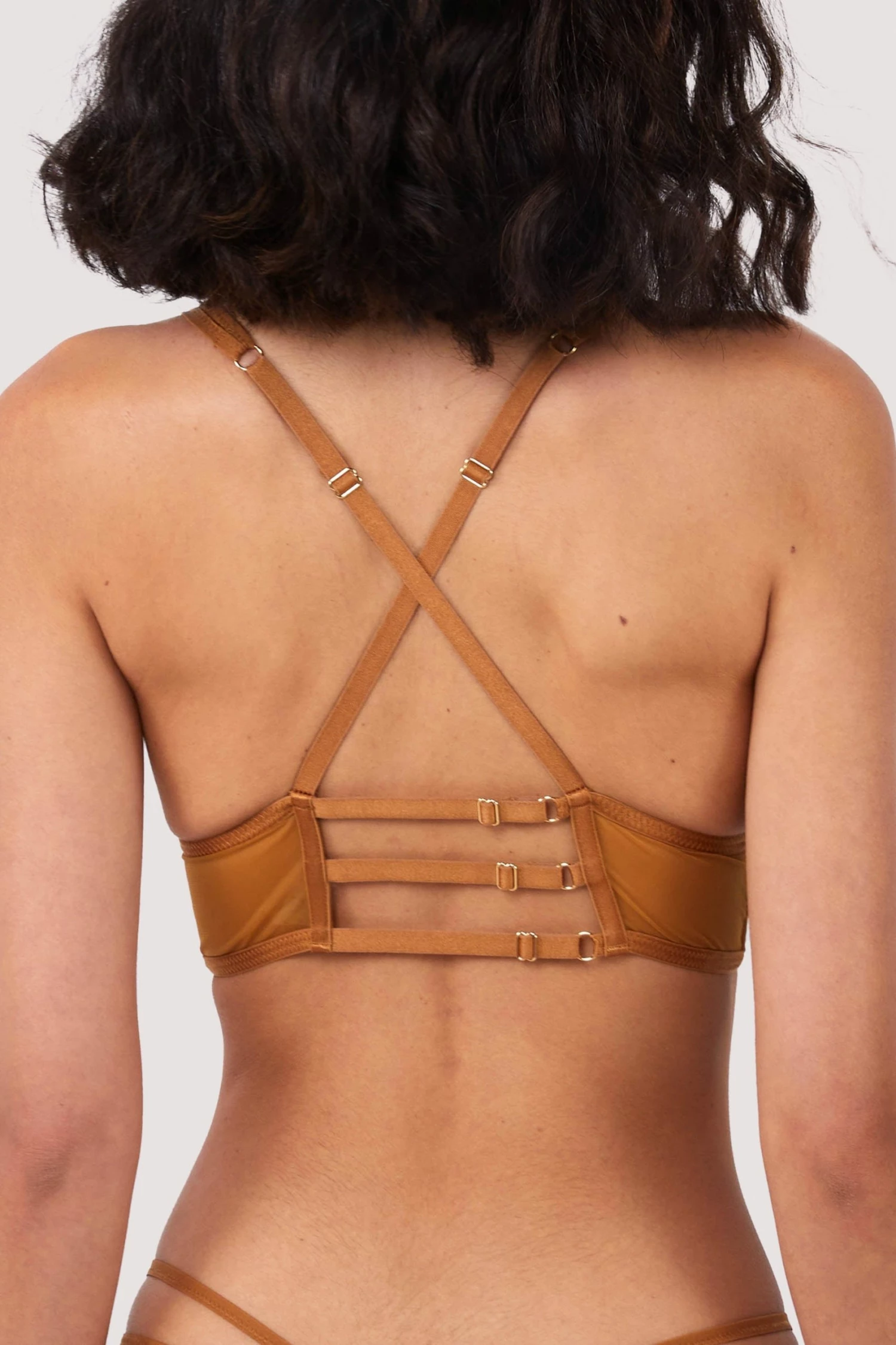 Promo ✔️ Thistle And Spire New In Medusa Liquid Gold Bralette 🔔 2 Thistle And Spire New In Medusa Liquid Gold Bralette