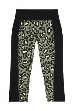 Wolf & Whistle Printed Crop Leggings Leopard