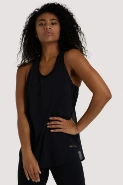 Wolf & Whistle Activewear Black Jersey Vest
