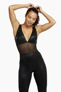 Wolf & Whistle All In One Leopard Jumpsuit