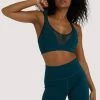 Wolf & Whistle Activewear Teal Racer Back Sports Bra