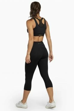 Cheapest ๐ Wolf & Whistle Cropped Leggings With Crossover Waistband Black ๐งจ 6 Wolf & Whistle Cropped Leggings With Crossover Waistband Black