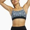 Wolf & Whistle Activewear Abstract Print Sports Bra With Strappy Back