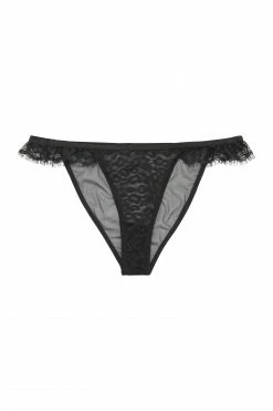Wolf & Whistle Jenna Leopard Mesh Brief Seconds Knickers