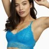 Wolf & Whistle Bras Ariana Bright Aqua Everyday Lace Bralette