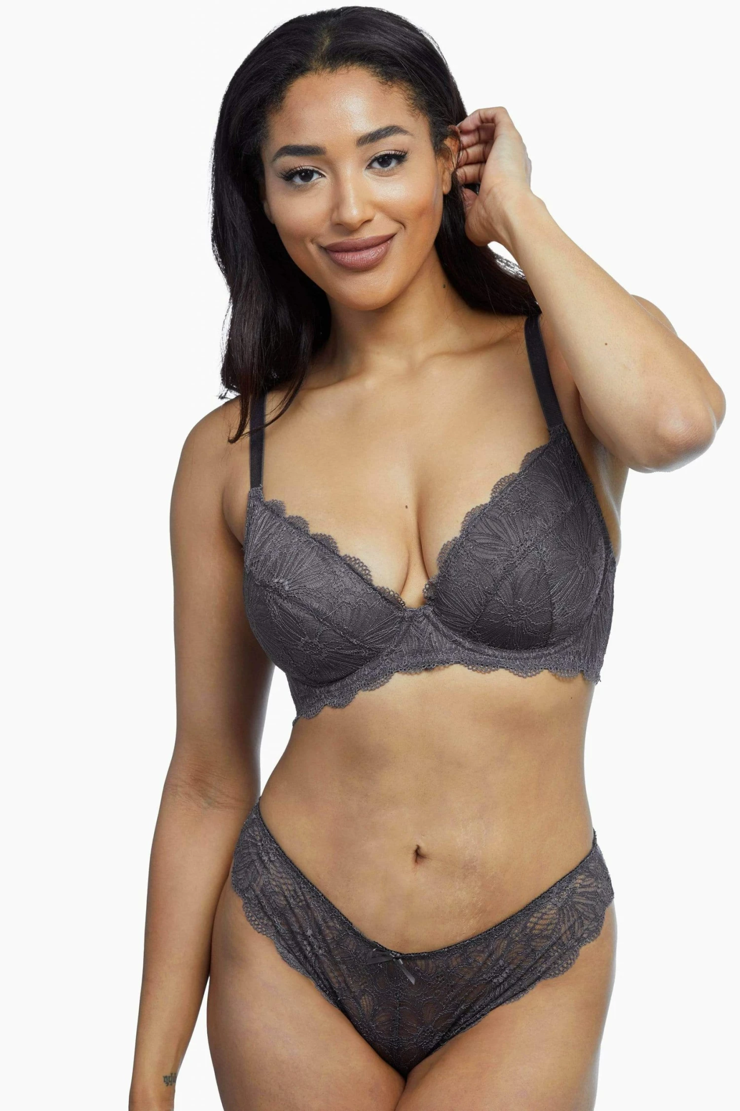 Cheap ๐ Wolf & Whistle Ariana Steel Grey Everyday Lace Bra Everyday Lingerie โญ 4 Wolf & Whistle Ariana Steel Grey Everyday Lace Bra Everyday Lingerie