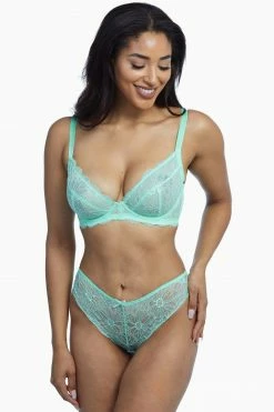 Buy 🎁 Wolf & Whistle Ariana Mint Everyday Lace Bra 🔔 10 Wolf & Whistle Ariana Mint Everyday Lace Bra