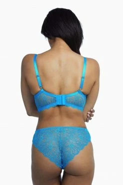 Wolf & Whistle Ariana Aqua Blue Everyday Lace Brief Knickers