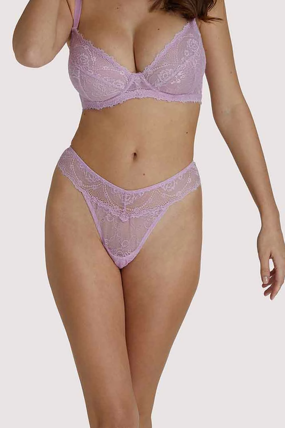 Cheapest ⌛ Wolf & Whistle Ariana Lilac Everyday Lace Thong Everyday Lingerie 🎉 1 Wolf & Whistle Ariana Lilac Everyday Lace Thong Everyday Lingerie