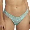 Wolf & Whistle Outlet Ariana Mint Everyday Lace Thong