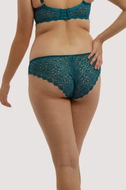 Buy 😍 Wolf & Whistle Ariana Teal Everyday Lace Brief ⭐ 14 Wolf & Whistle Ariana Teal Everyday Lace Brief