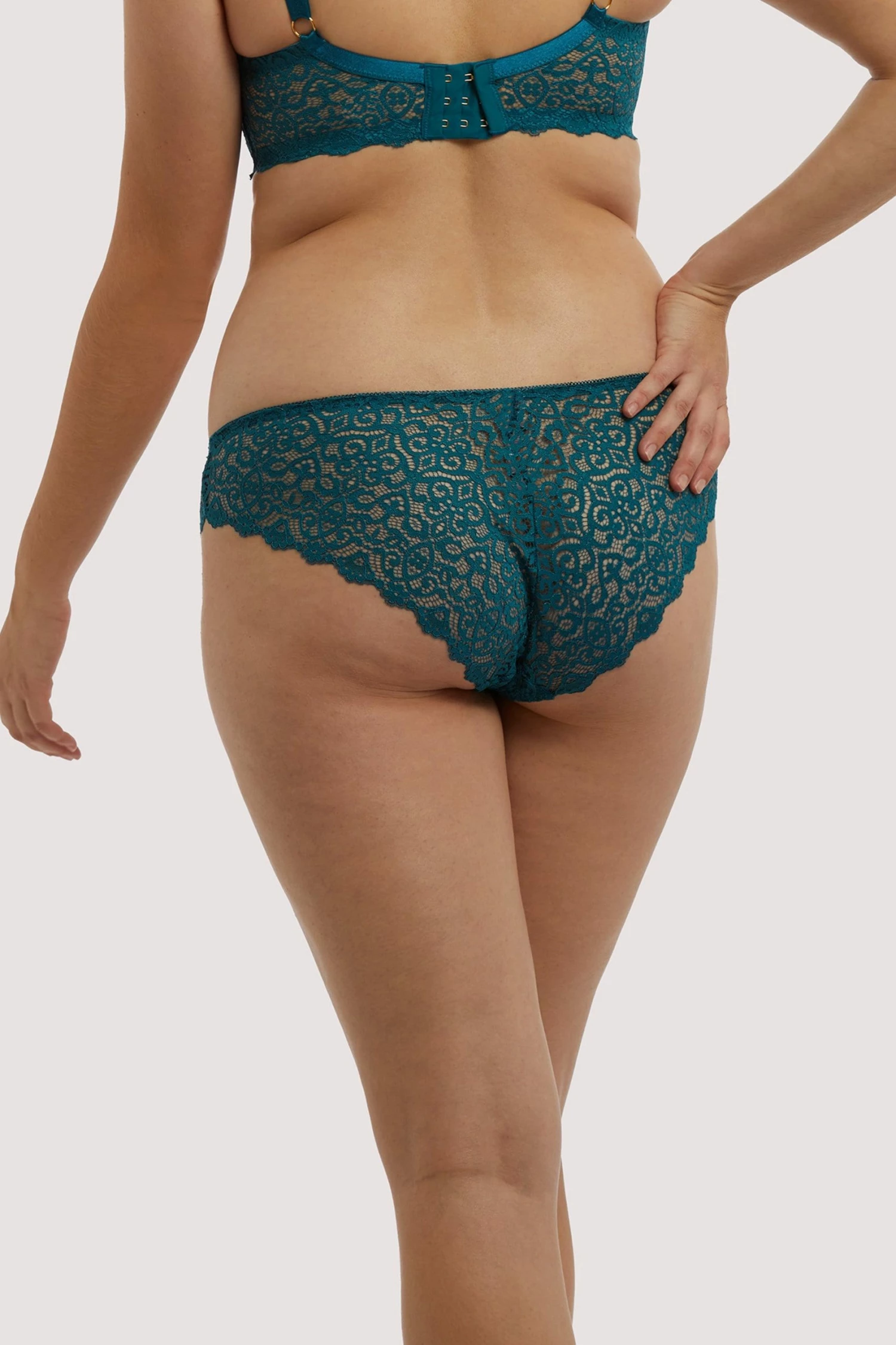 Buy 😍 Wolf & Whistle Ariana Teal Everyday Lace Brief ⭐ 7 Wolf & Whistle Ariana Teal Everyday Lace Brief