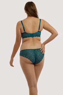 Buy 😍 Wolf & Whistle Ariana Teal Everyday Lace Brief ⭐ 13 Wolf & Whistle Ariana Teal Everyday Lace Brief