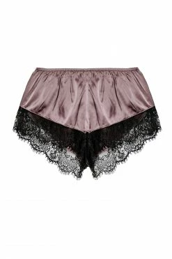 Wolf & Whistle Alaia Mink Caged Cami Pyjama Top & Shorts