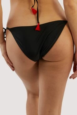 Wolf & Whistle Eco Tassle Tie Side Brief